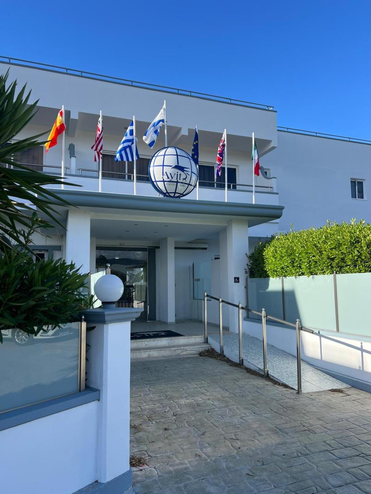 Ayit Hotel Theológos Dış mekan fotoğraf